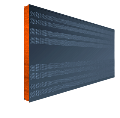 Панель стеновая шумопоглощающая перфорированная (ПШП)